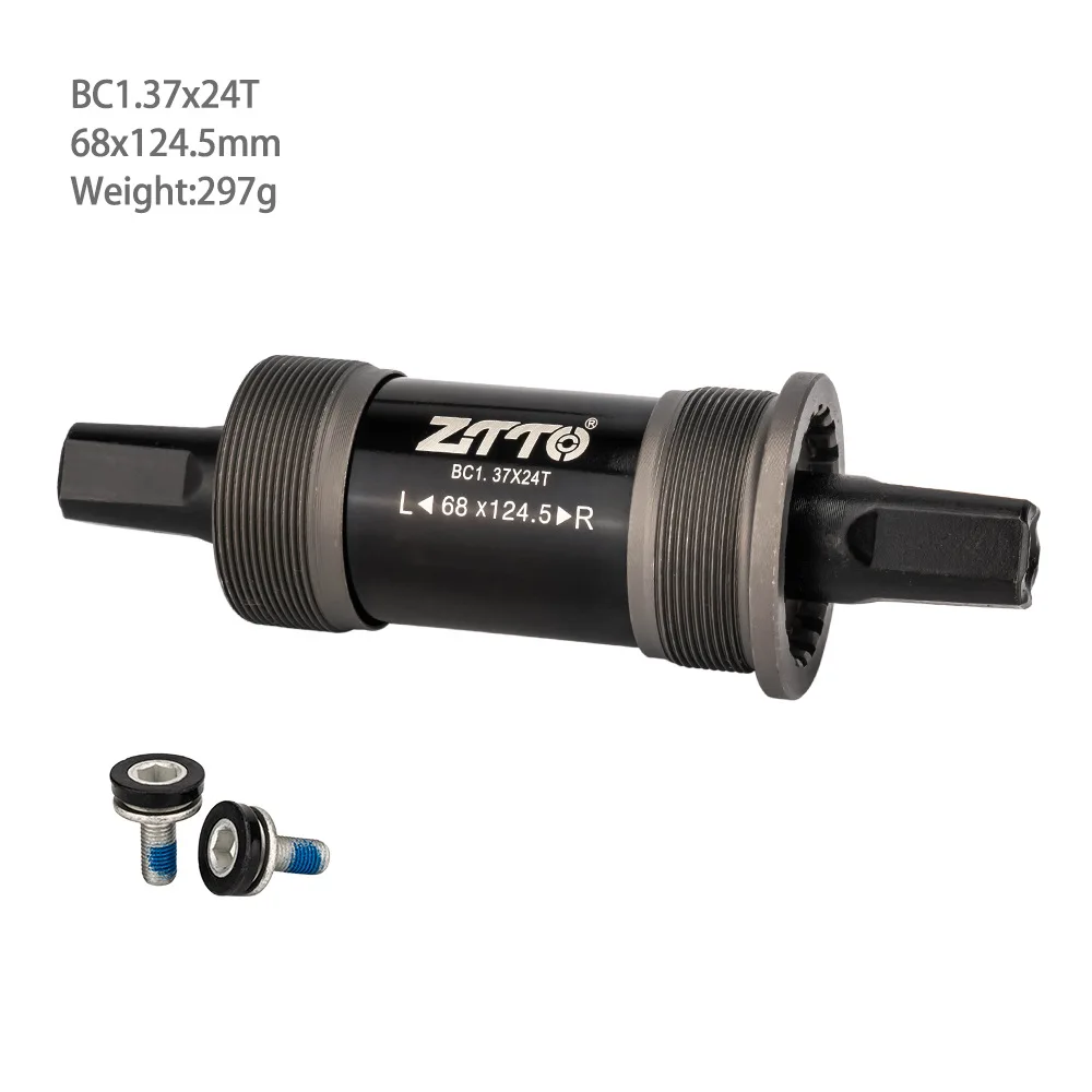 Ztto fahrrad bsa Tretlager 113,5 122,5mm mm Quare Hole Kurbel achse Fahrrad teile bb für quadratisch konische Spindel kurbel garnitur – Detail 17
