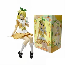 Kagamine Rin & Hatsune Miku Anime Action Figure - Cute PVC Collectible Desktop Accessory Gift - Kagamine Rin (1pcs with box)