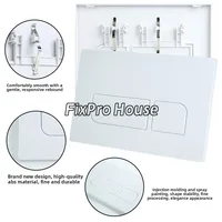 แผงปุ่มกดชักโครกสีขาว รุ่น 115.770 สำหรับถังเก็บน้ำในห้องน้ำ ใช้ได้กับ Geberit Sigma 01/20/30/50 UP300 UP320 อุปกรณ์เสริม 6