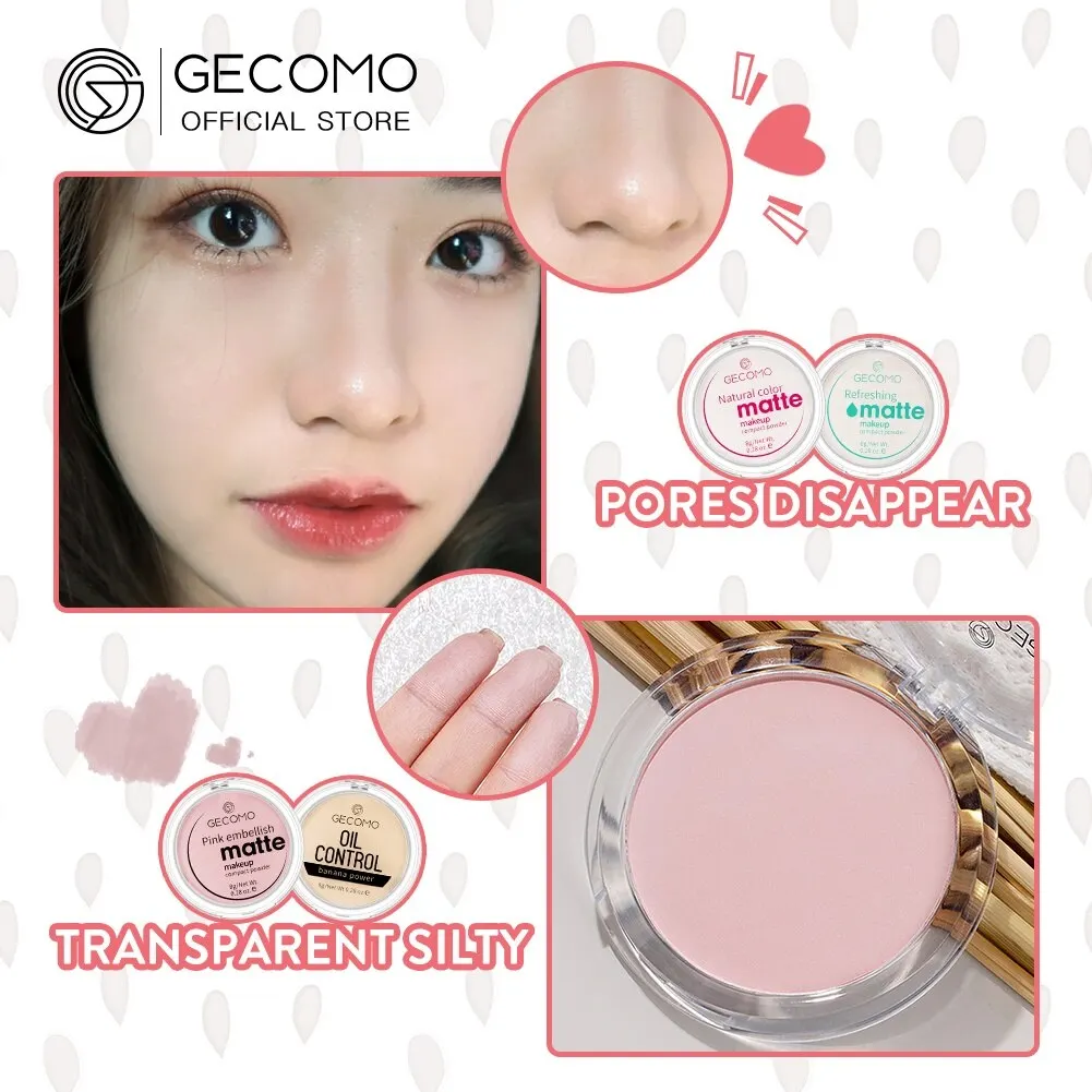 Compact Setting Powder 12H Long Last Oil Control Silky Matt Translucent For All Skin Tones