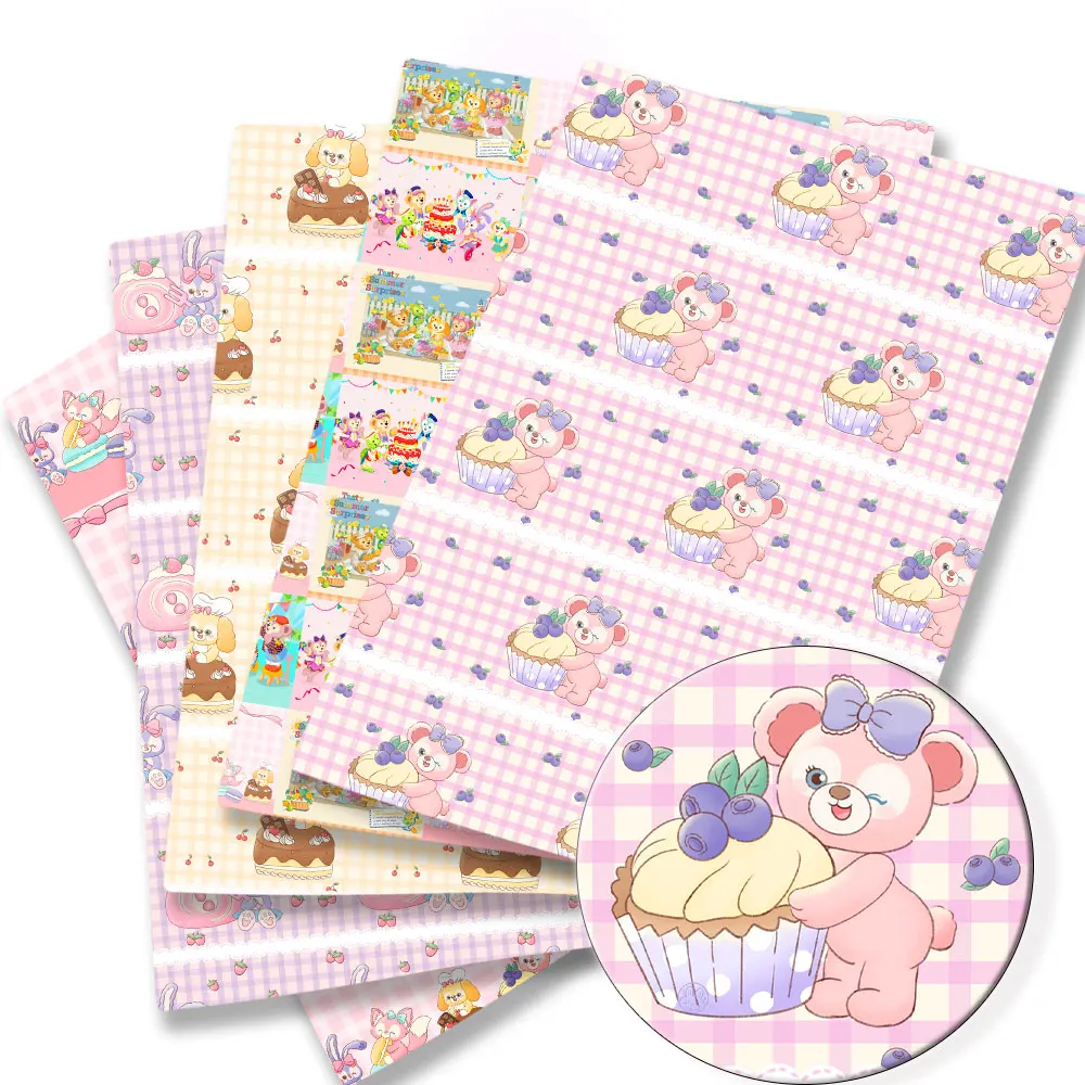 

disney fabric 140x50CM Cartoon cotton fabric Patchwork Tissue Kid Home Textile Sewing Doll Dress Curtain Polyester cotton Fabric