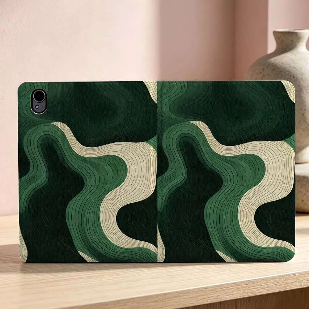 Artistic Wavy Pattern Soft Tablet Case