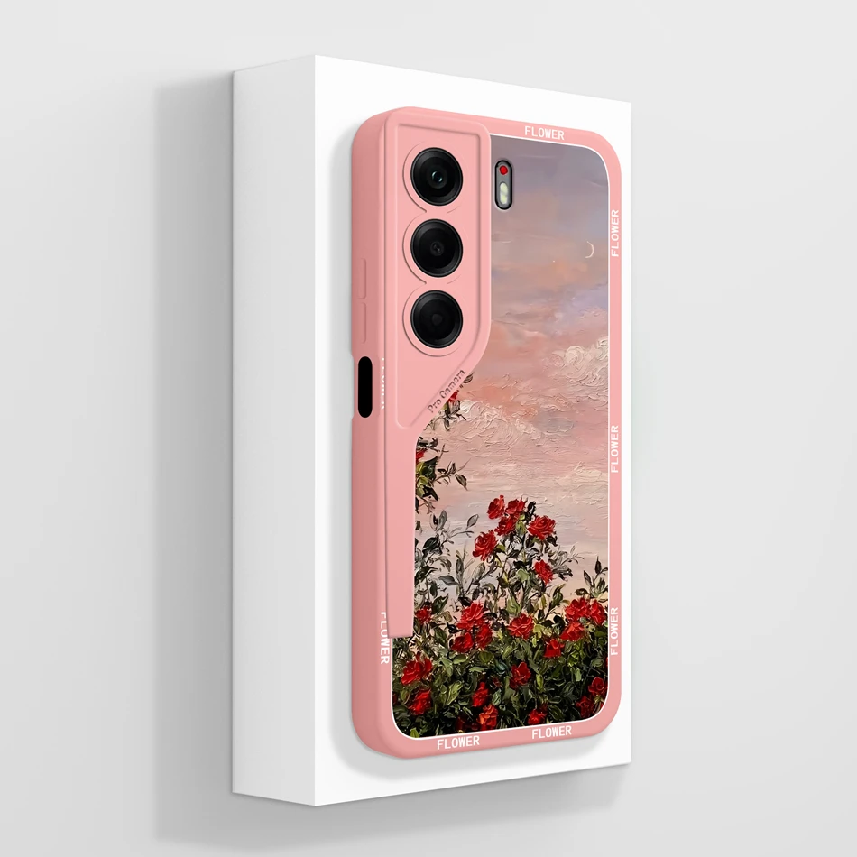Trendy Creative Soft High-Quality Liquid Silicone Phone Case - Durable Bumper Back Cover
