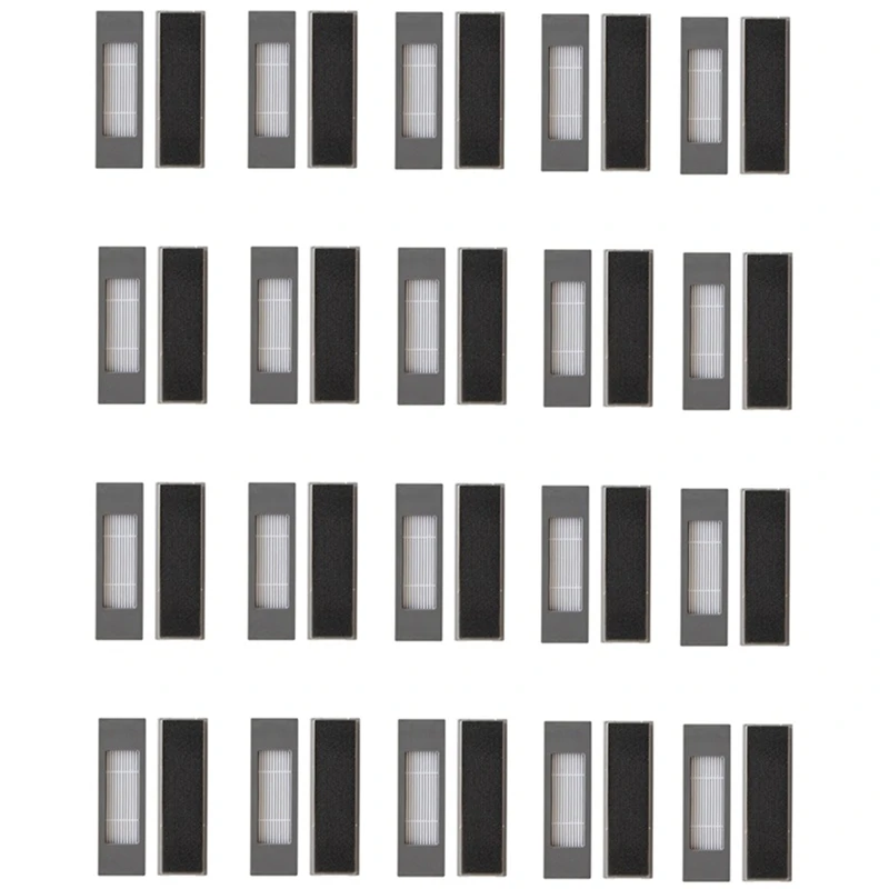Promotion!20 Pairs Suitable For Ecovacs Deebot OZMO T5/N8/N5/T8/DV35/DJ65/T9 Sweeping Robot Accessories HEPA Filter Cotton |