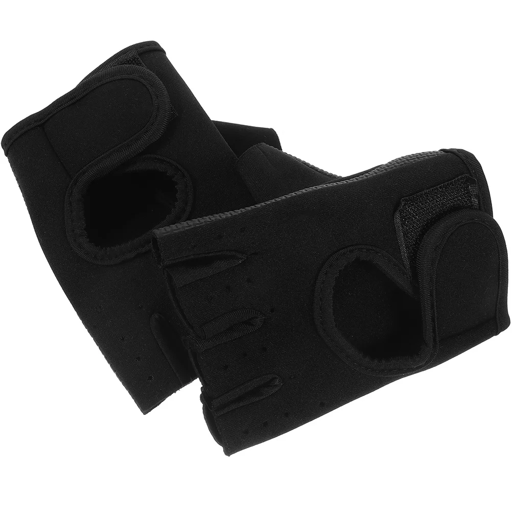 

2pcs Gym Gloves Anti-skid Cycling Glove Lifting Gloves Sports Half-finger Gloves Workout Gloves
