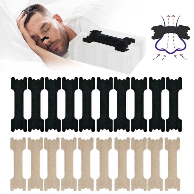 Breath Nasal Strips Anti-Snoring For Sleeping Enhanced Breathing 10/30/50/80/100 Pcs