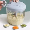 Home Kitchen Manual Ginger Grinder Garlic Mud Splasher Multifunctional Vegetable Cutter Handheld Meat Grinder Modern Minimalist 2
