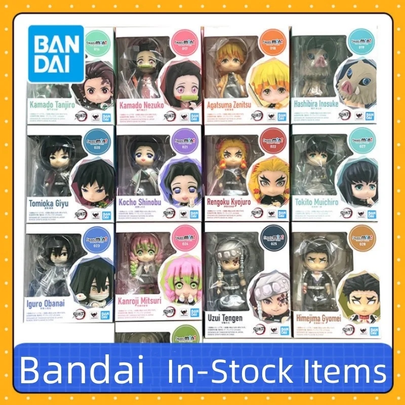 

Original Bandai Figuarts Demon Slayer Mini Anime Figure Kimetsu No Yaiba Figurine Tanjiro Nezuko Collectible Model Toy Kids Gift