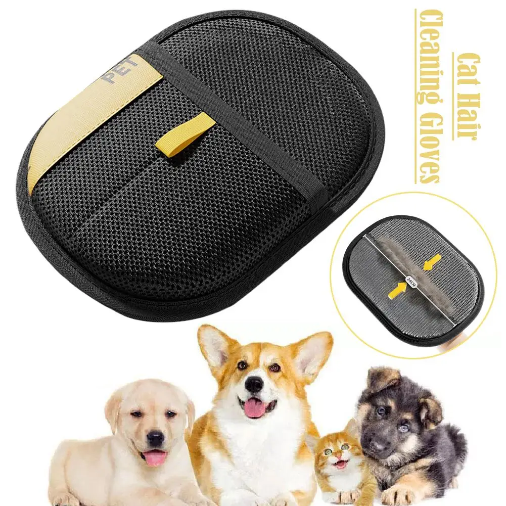 Luva de remoção de pelos para cães e gatos eletrostática_voghion.com