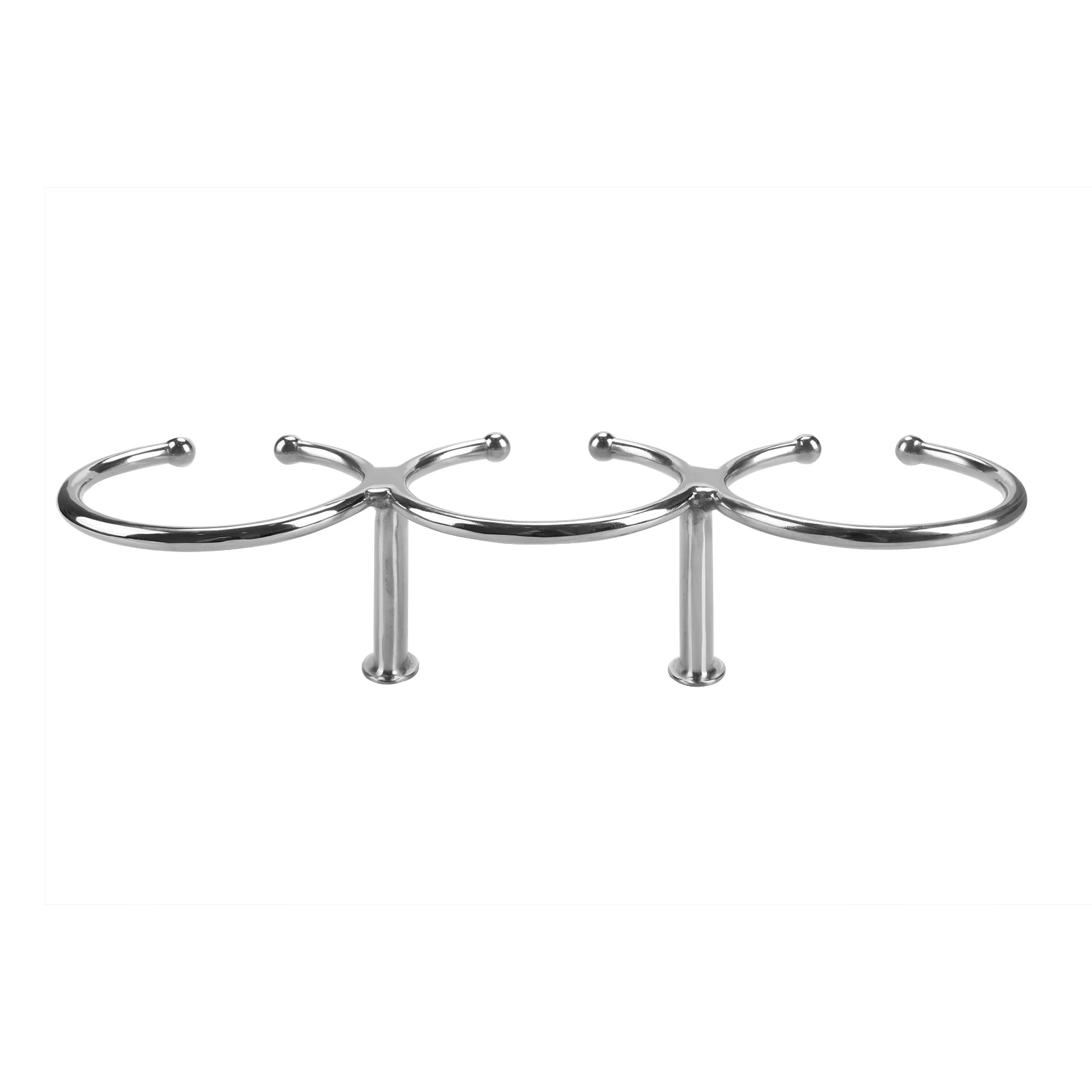 3 Ring Stainless Steel Cup Holder Drink Beverage Cup Storage Rack for Marine  Boat Yacht Kayak Accessories