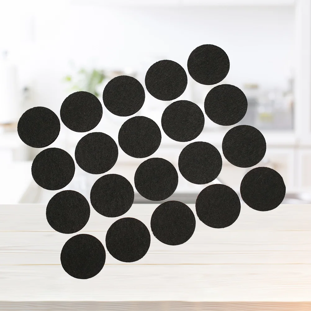 Felt Furniture Pads Felt Feet Mats Self-Adhesive Non-Slip Furniture Pads Round Table And Chair Feet Protective Mats hollow wooden coasters kitchen thickened anti scalding insulation pads placemats non slip pot mats bowl mats dish mat