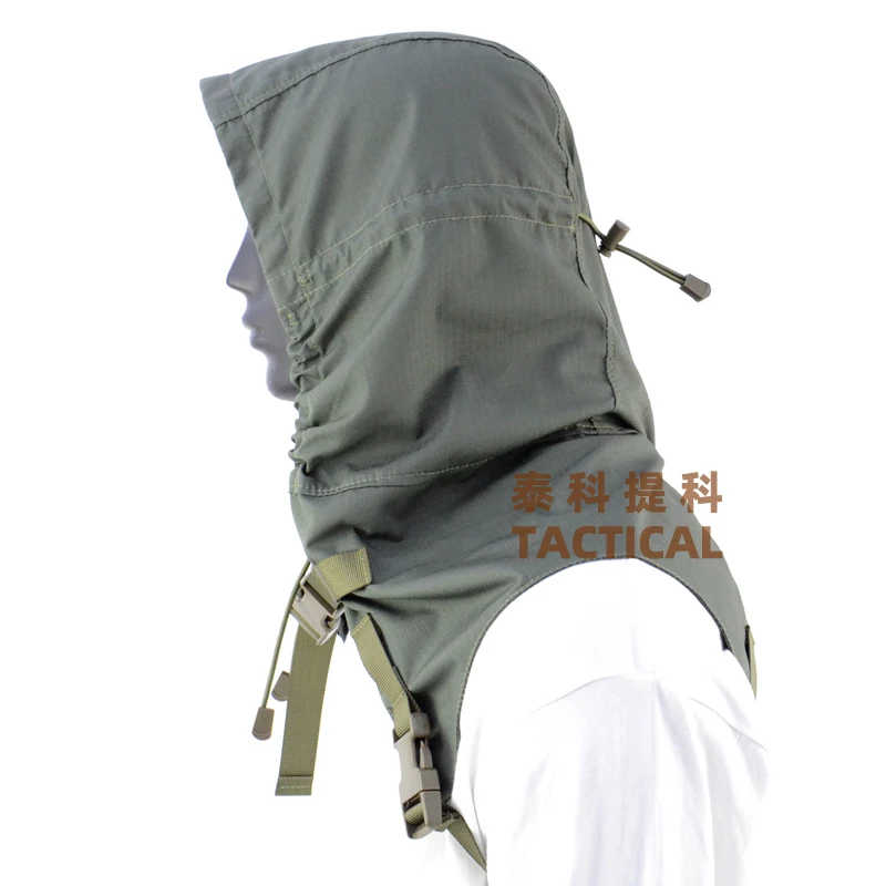 Leichter taktischer Ghillie-Anzug Bequemer Angriff Ghillie-Anzug All-Terrain-Tarn anzug Helm Tarn bezug – Detail 2