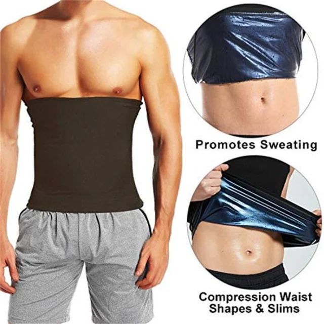 Sauna Waist Trimmer Belly Wrap Workout Sport Sweat Band Abdominal Trainer Weight Loss Body Shaper Tummy Control Slimming Belt 4