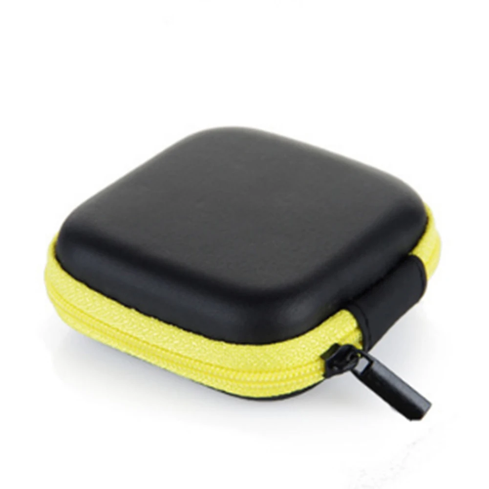 

Earphone Holder Case Storage Carrying Hard Bag Box Case For Earphone Headphone Accessories Earbuds Memory Card USB Cable