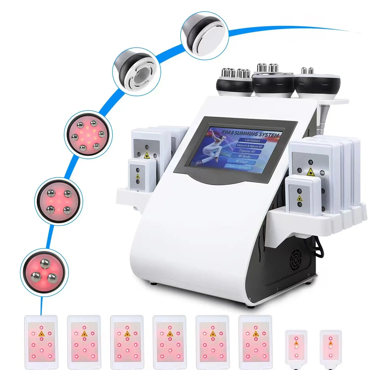 6 in 1 Vacuum 40K Lipo Slimming Ultrasonic Liposuction