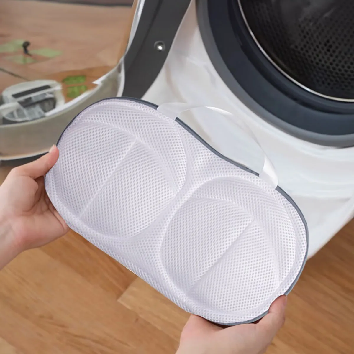 Anti-deformation Bra Mesh Bag Machine-wash Special Polyester Bra Mesh Bags Laundry Brassiere Bag Cleaning Underwear Sports