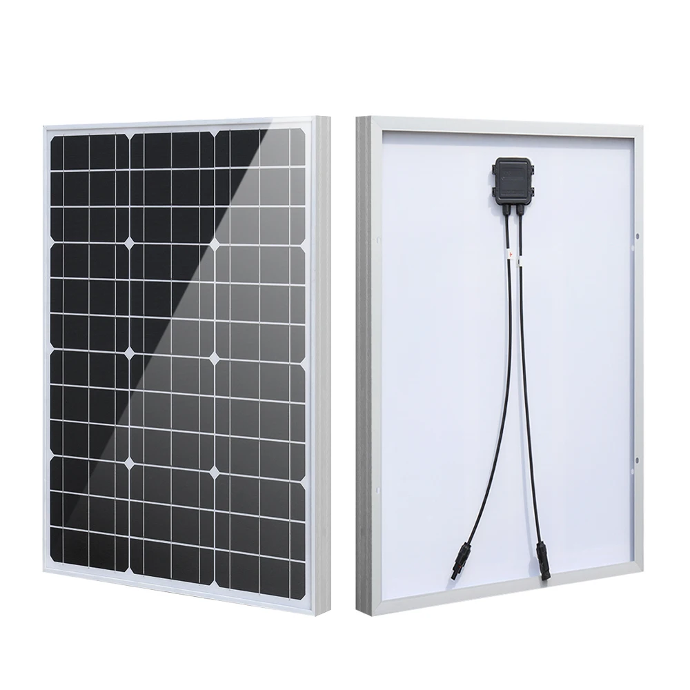 XINPUGUANG 10W 20W 50W Mono Solar Panel 18V Off Grid Power RV Boat 12V Panel Kit