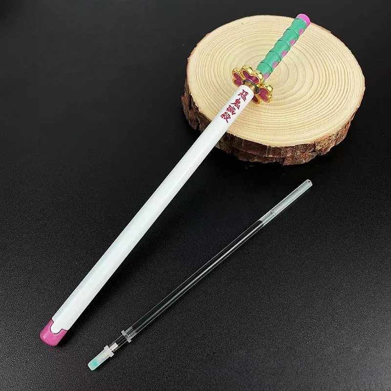 7,8 zoll 20 cm Unterschrift Stift Figur Modell Legierung Echte Größe Kugelschreiber Anime Japanische Figur Zubehör Büro Liefert Geschenke – Detail 12