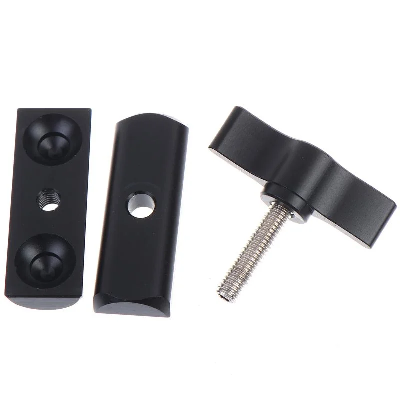 17mm 볼 마운트 더블 소켓 암 클램프 조인트 연결 로드 1/4 나사 어댑터 13용 OSMO360 카메라 폰용 GPS 홀더