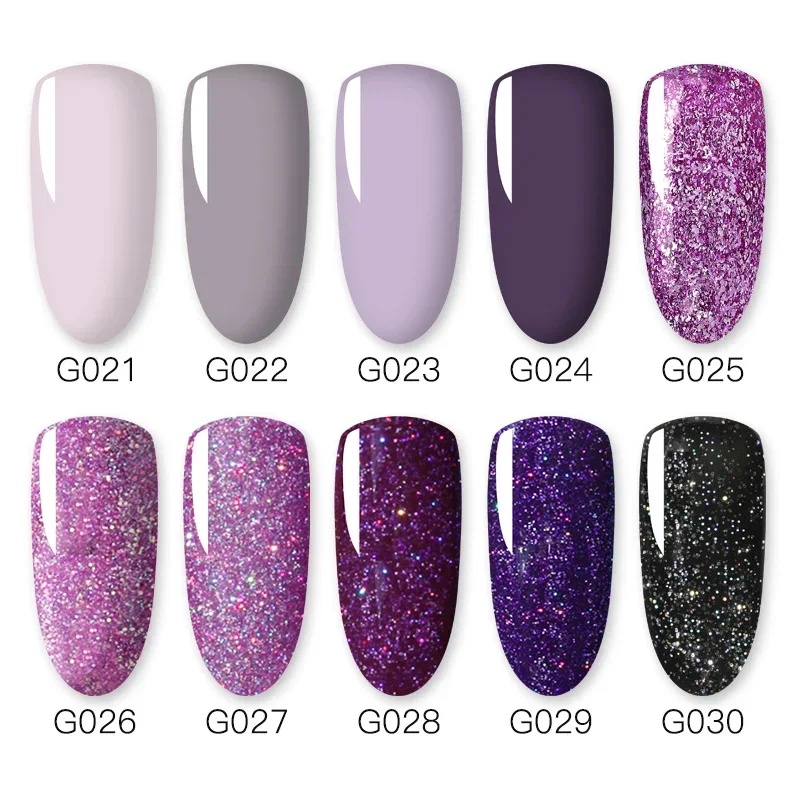 NAILWIND 네일 아트용 유리 구슬 고양이 눈 젤 광택제, 물에 담가 제거하는 젤, 네일 광택제, 다채로운 패션 매니큐어 DIY