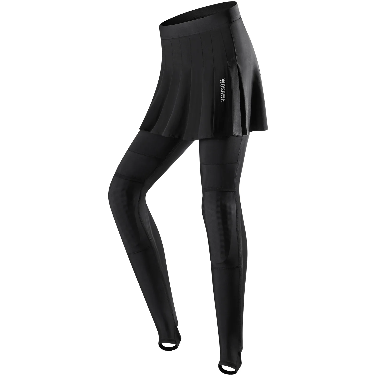 WOSAWE 여성용 오토바이 아머 슈트 CE 인증 패드 모토크로스 전신 보호 여름 다운힐 레이싱 재킷 스커트 팬츠 세트