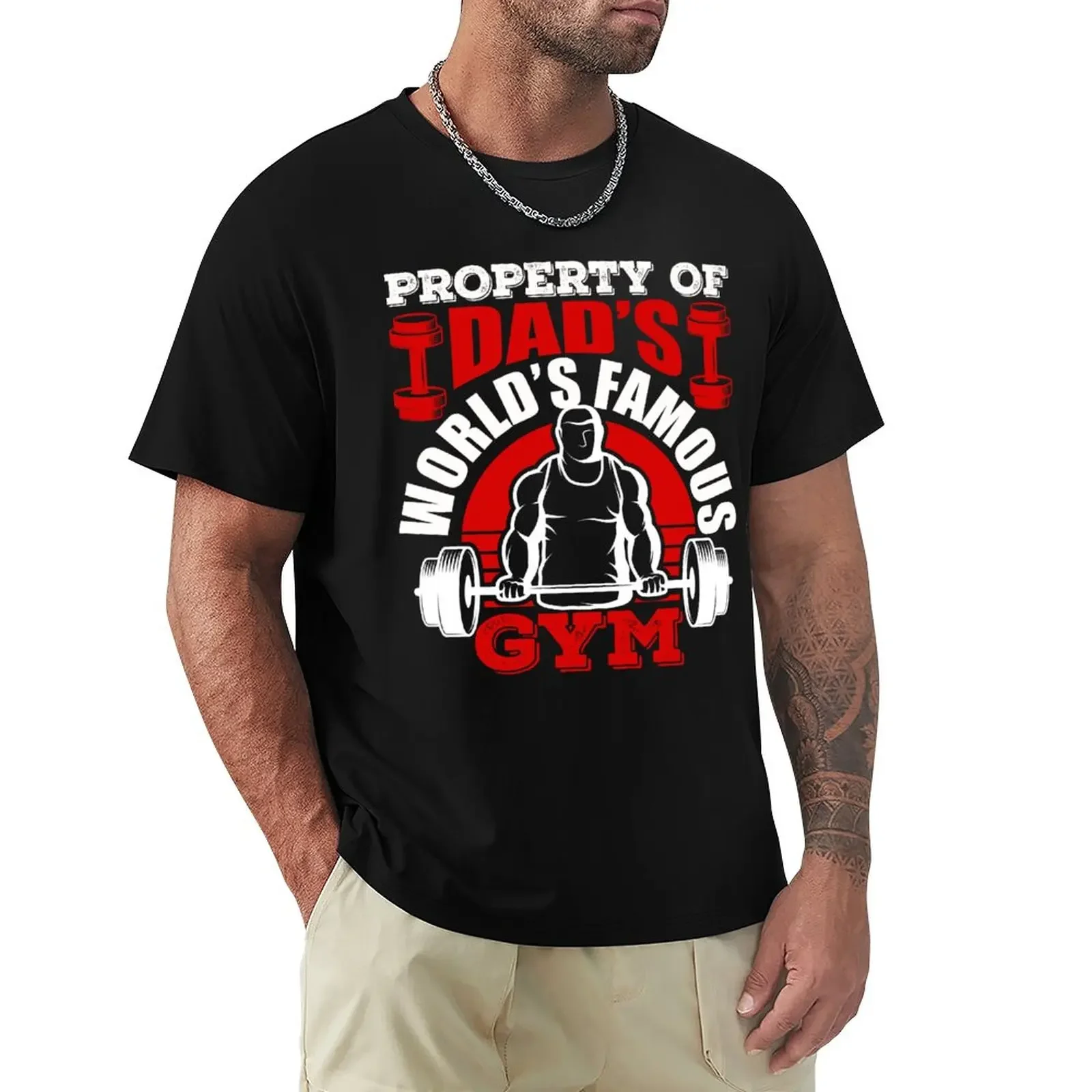 

For dads who love gym T-Shirt boys whites graphics plus sizes black t shirts for men