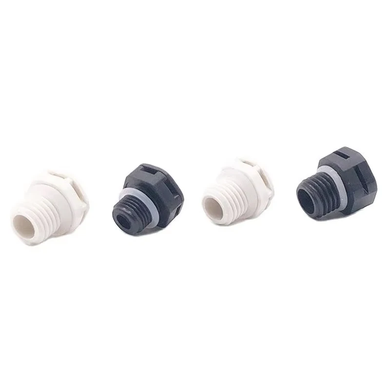 Breathable Valve 1/10PCS M40*1.5 Nylon Waterproof Air Vent Valve Screw in Protective Vent Plug E-PTFE Plastic