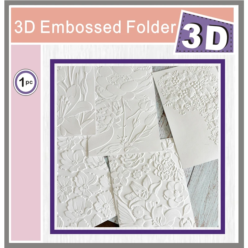 3D 엠보싱 폴더 스크랩북 도구, DIY 공예 용품, 사진 앨범-앨범 장식 카드 배경, 다이 재료, 2 종 세트