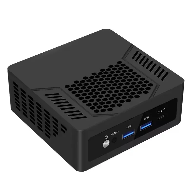 Topton Pocket Mini PC Gamer TOPC AMD Ryzen 9 8945HS R7 8845HS 2xDDR5 USB4.0 NVMe 2 LAN  Windows 11 Gaming Computer WiFi6E BT5.3 4