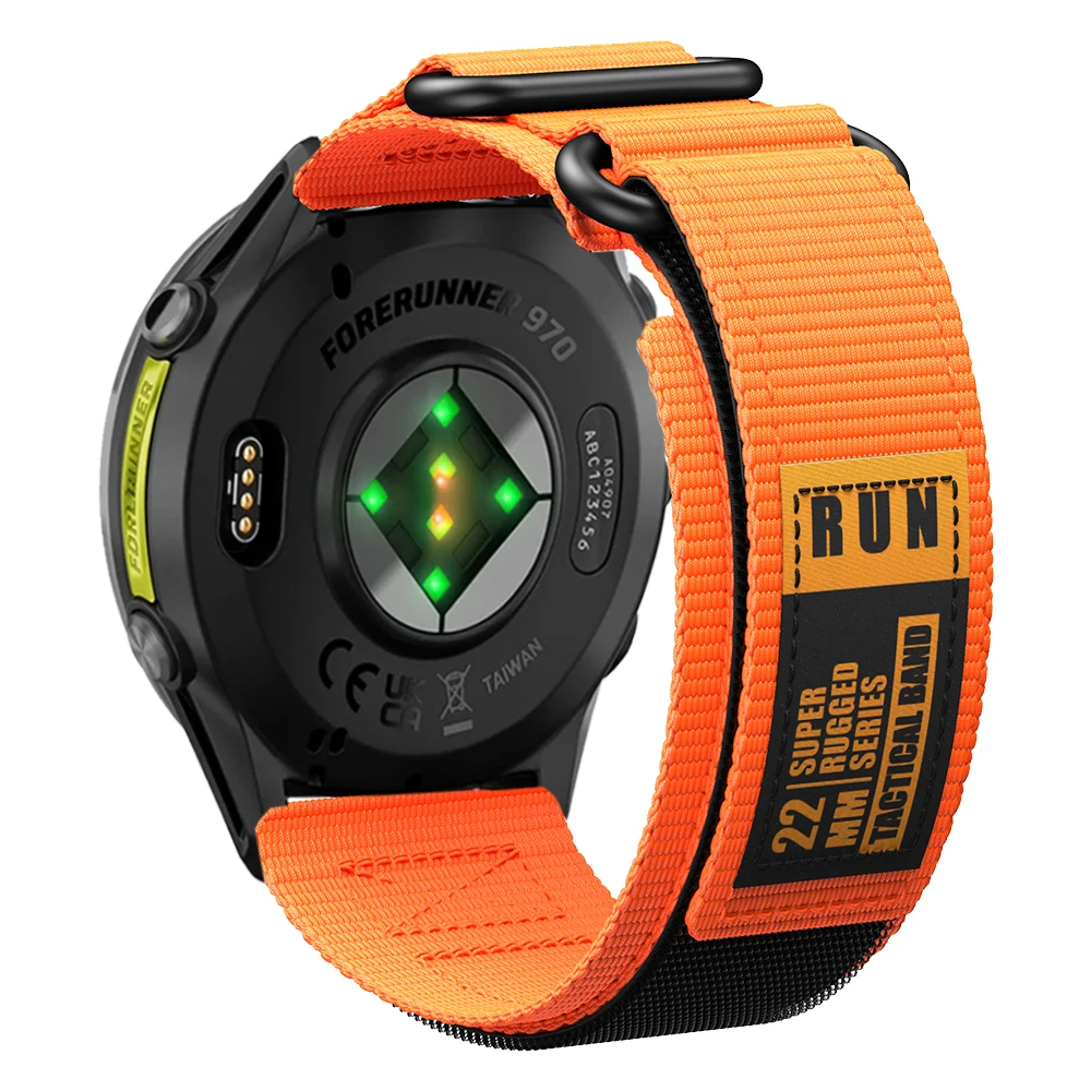 Nylon Hook and Loop Sport Watch Band Replacement Bracelet