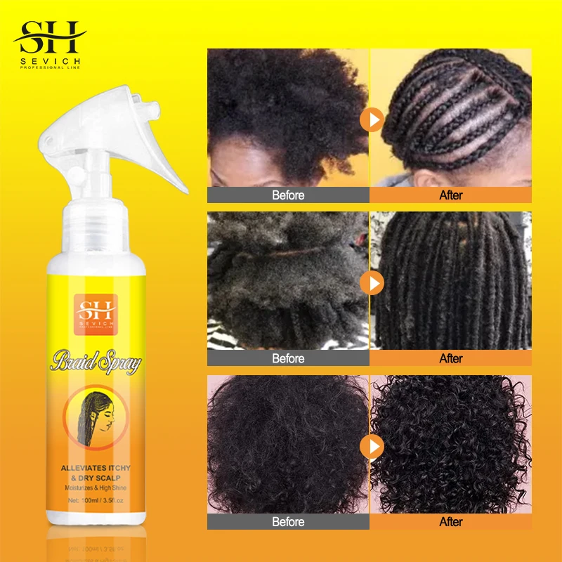 2023 Hot African Braid Cleaning Brightening spray Powerful cleaning