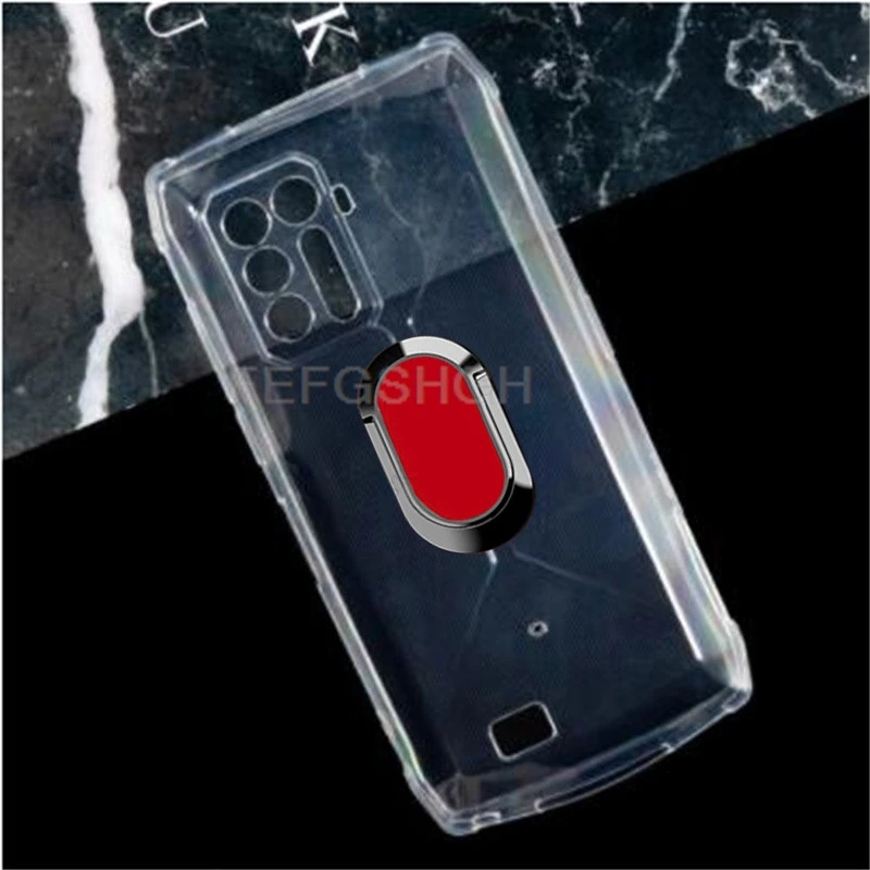 Heavy-Duty Back Ring Holder Phone Cover with TPU Soft Silicone Protection
