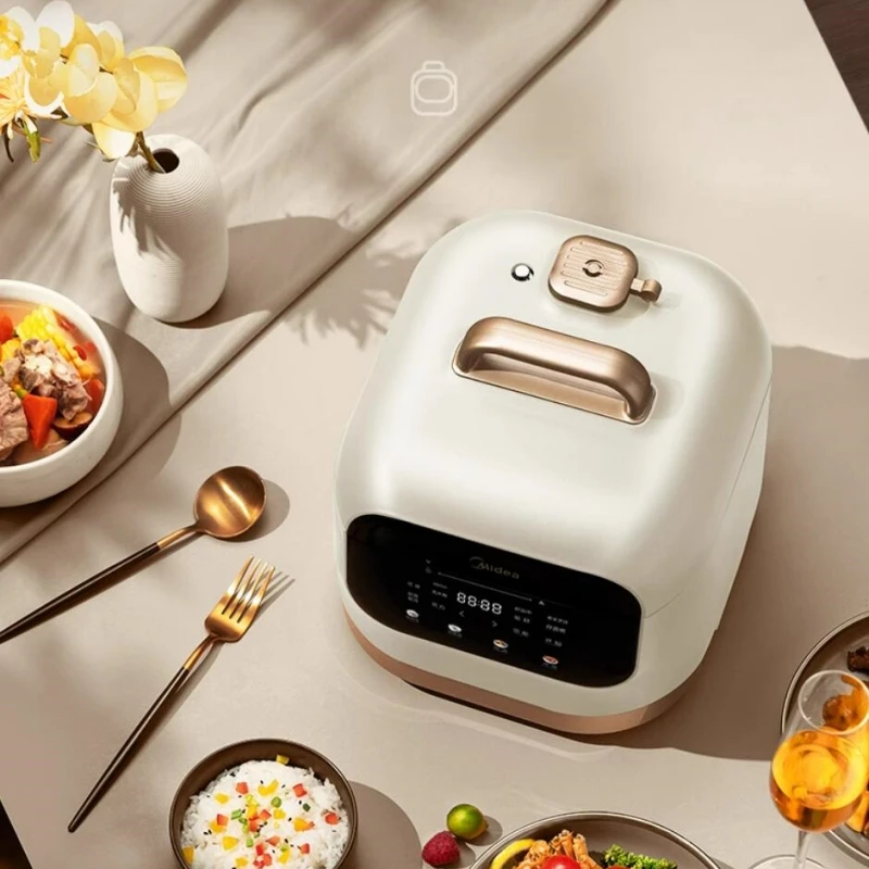 Midea 220V Electric Pressure Cooker Household 3L Multifunctional Rice Cooker 70kPa Pressure Cooker 24H Reservation 2