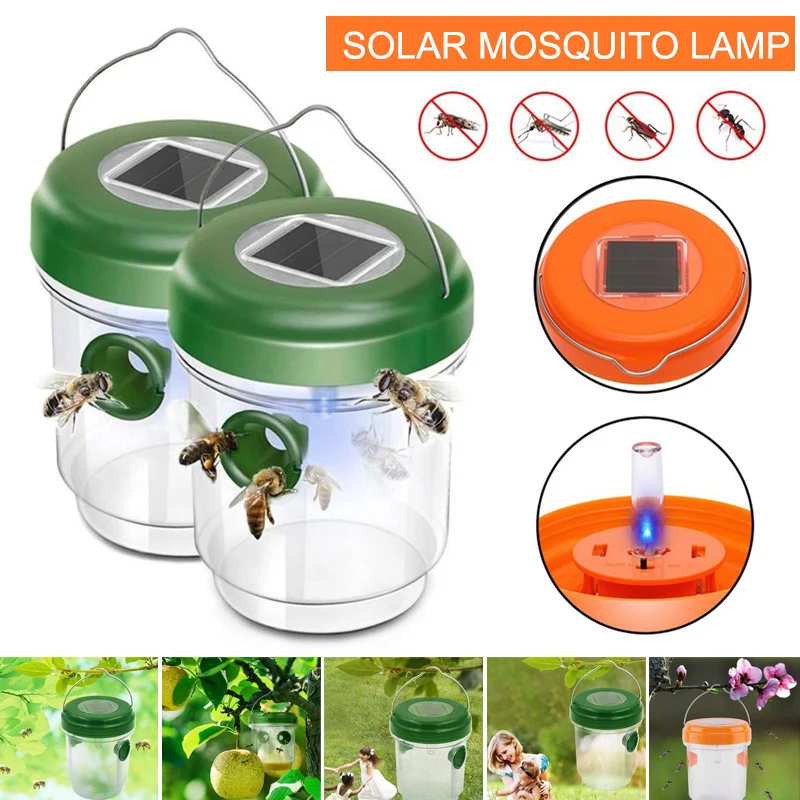 Mosquito Repellent Light Mosquito Traps for Outdoor Garden Lawn Path 3Pcs BBTshop 4Pcs Solar Powered LED Mosquito Killer Lamp 