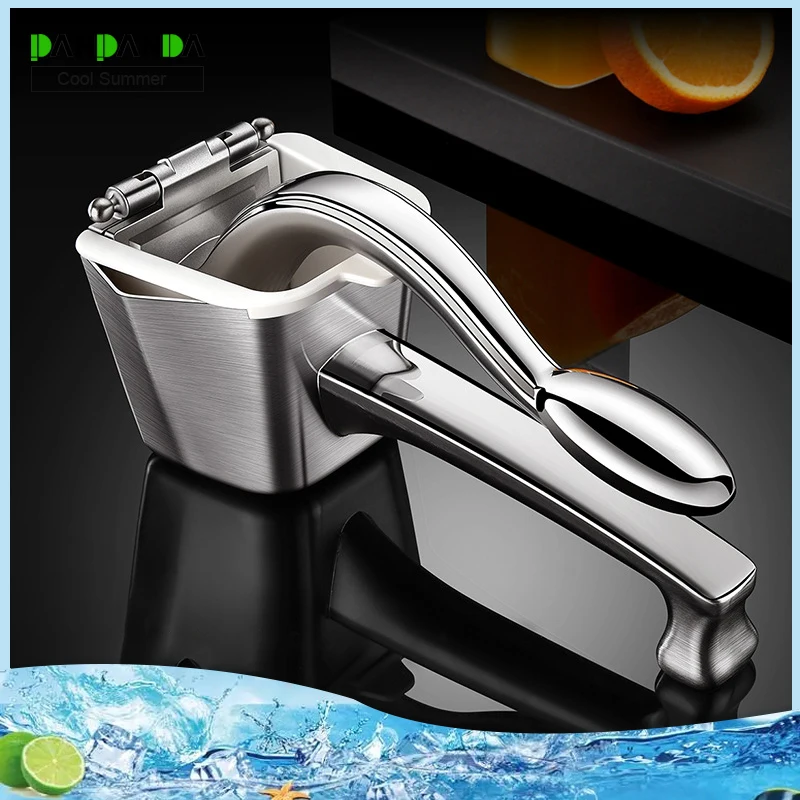 

PANPANDA Kitchen manual juicer 304 stainless steel portable orange juice is lemon fruit juice of slag pressure machine Squeezers