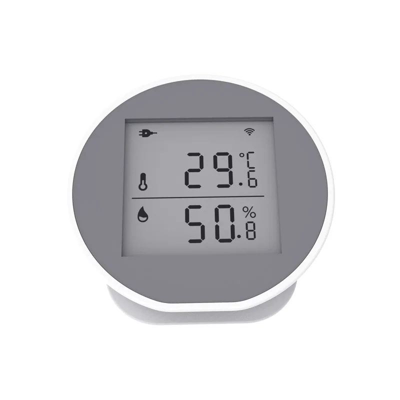 Tuya WiFi Temperature Humidity Sensor LCD Digital Display Thermometer Sensor 55d