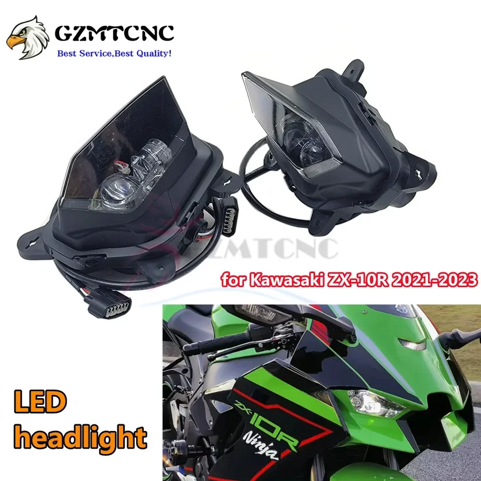 クーザ　LEDランプ 2021-2023 for KAWASAKI Ninja ZX-10R ZX10R LED Headlight Front