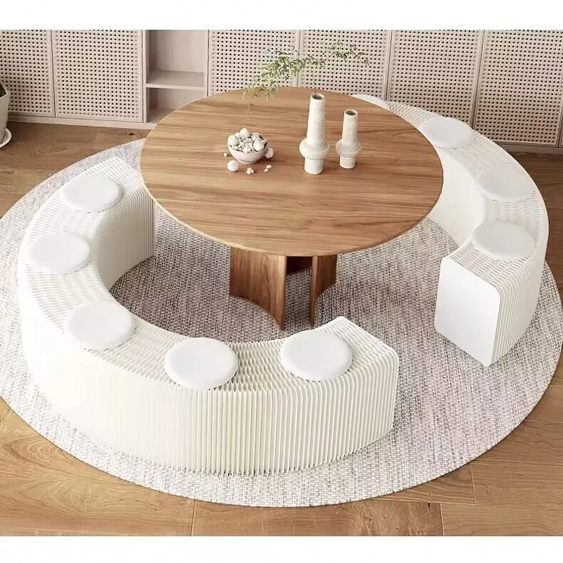 Folding Stool Bedside Stool Entrance Shoe Dressing Table Chair Bay Window Portable Camping Home Furniture Sale