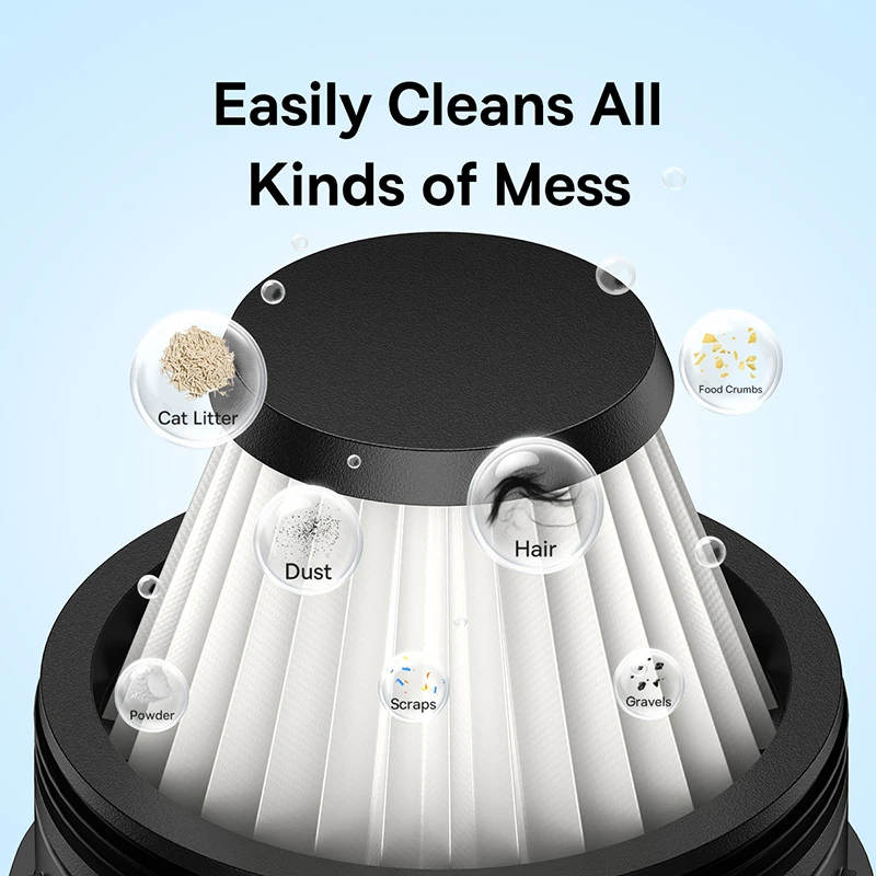 Vacuum Cleaner 2pcs Baseus A2Pro Car HEPA Filter