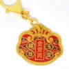 Feng Shui "Jin Yi Liang"Traditional Wealth Lock Coin Pendant Recruit Fortune and Treasure Amulet Keychain 3