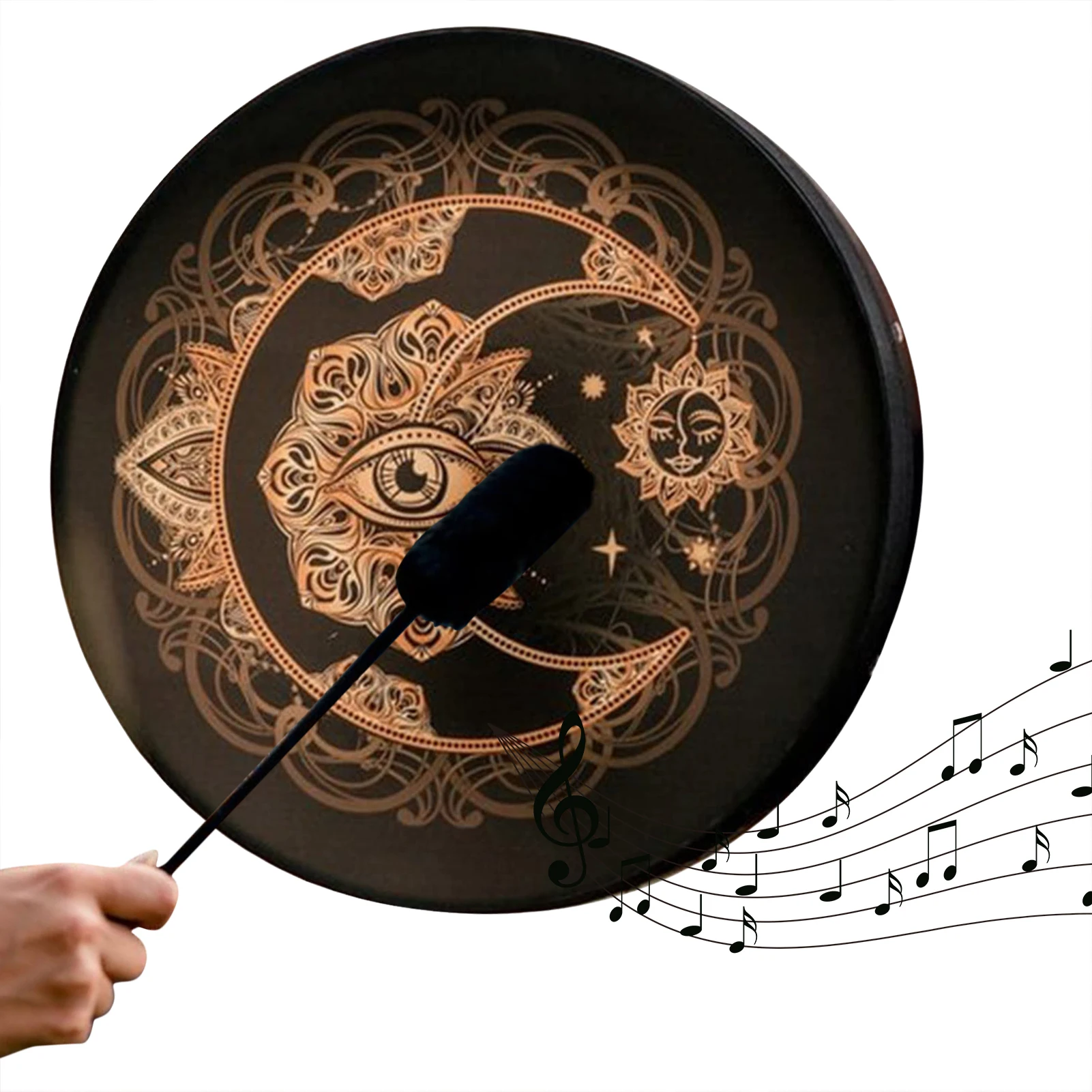 Shaman Drum Shaman Alchemical Moon Drum Alchemy Moon Sound Healing Tool Symbol Of Siberian Spiritual Music