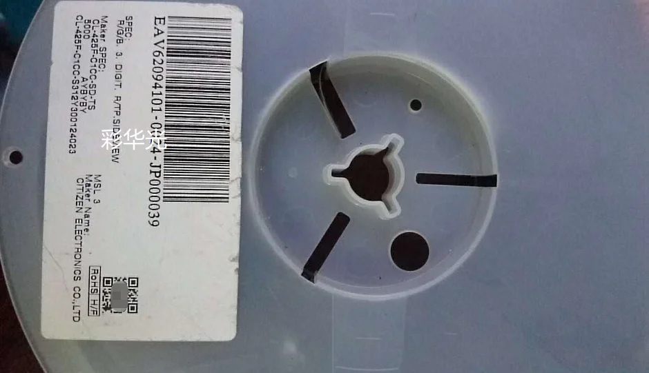 50개/측면 LED(3213) 1204 빨간색 녹색 파란색 RGB CL-425F-C1CC-SD-TS