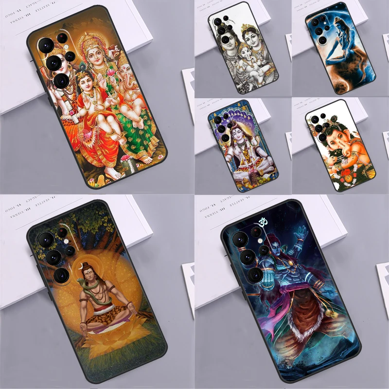 God Diety Indù Ganesha Shiva Capa Per Samsung Galaxy S21 S22 S23 Ultra Note 20 S8 S9 S10 Note 10 Plus S20 Fe Custodia Per Telefono