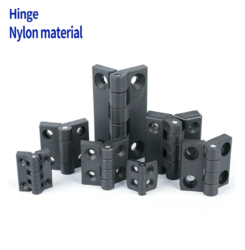 Plastic nylon hinge electrical cabinet hinge aluminum profile industrial with complete specifications plastic hinges,nylon hinges