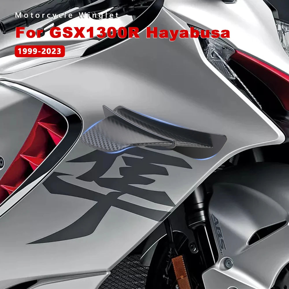 Спойлер крыла мотоцикла из АБС-пластика Winglet для Suzuki Hayabusa GSX1300R аксессуары GSXR 1300 GSXR1300 1999-2023 2022 2021