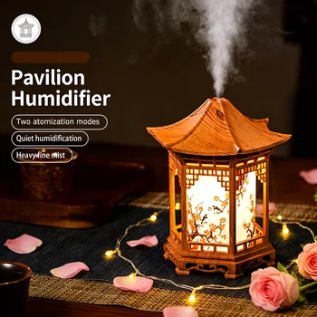 USB-Powered Air Humidifier, Modern Asian Decor, Mini Humidifier, 2 Spray Modes, Continuous/Mist Modes, Ideal Romantic Gift. 1
