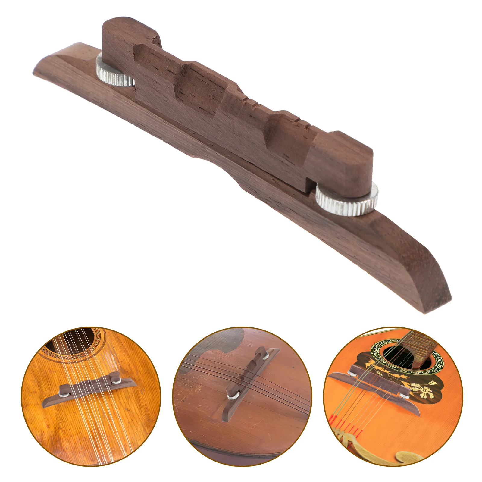 

Natural Pearlescent Mandolin Bridge Parts Mandolin Replacement Accessories Parts