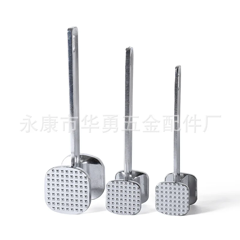 Meat hammer steak tool manufacturer direct loose meat hammer Western food utensils Aluminum alloy material creative