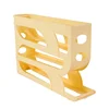 Large Capacity Automatic Egg Roller Household Four Tier Refrigerator Egg Storage Box Space Saving Kitchen Dedicated 5