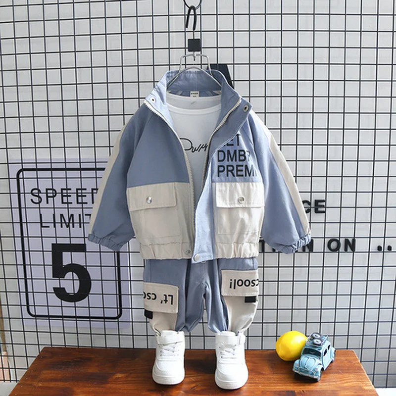 

Autumn Winter 2pcs Children Dinosaur Coat Long Sleeve Boy Baby Sets Cotton Kid Clothes Casual Boys Clothing Costume 2-10 years
